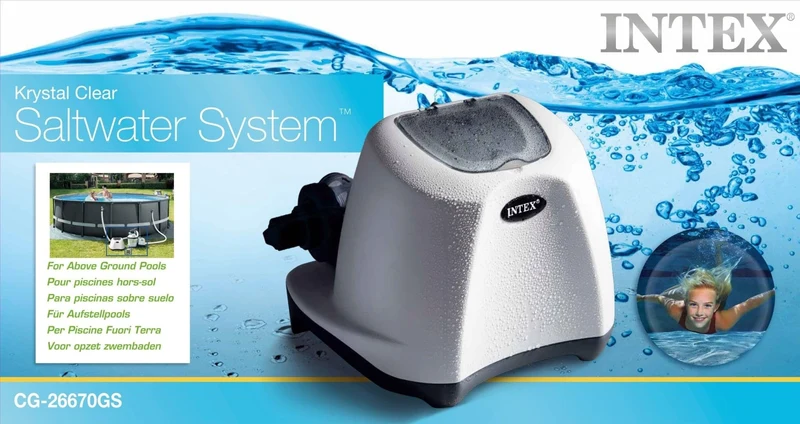 Intex Krystal Clear zoutwatersysteem tot 56,8m³