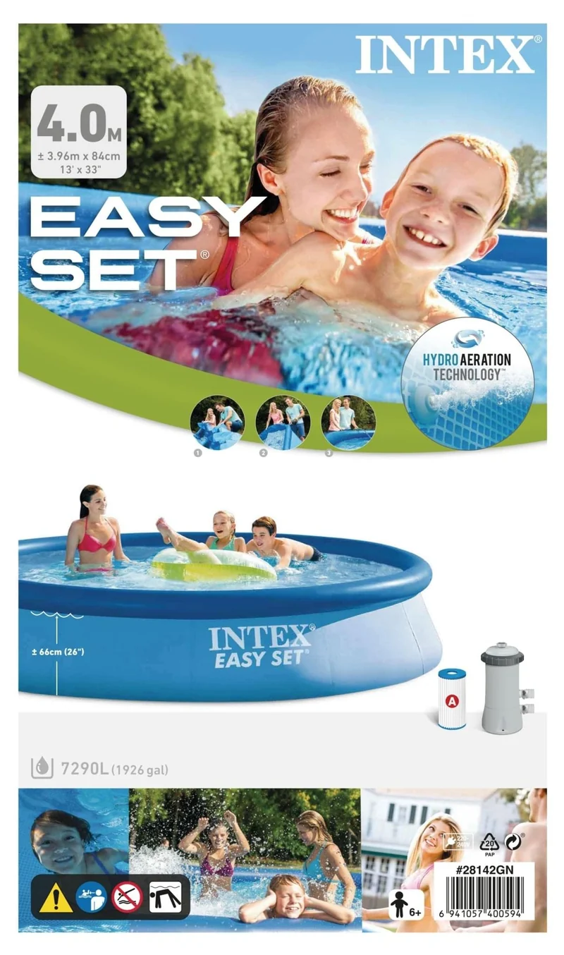 Intex Easy Set Ø396 x 84 cm
