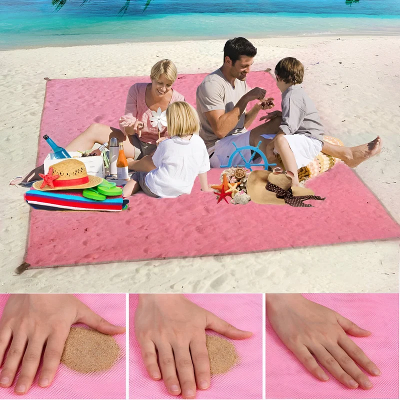 SandAway – Sandfri strandmåtte med sikker forankring for ren udendørskomfort