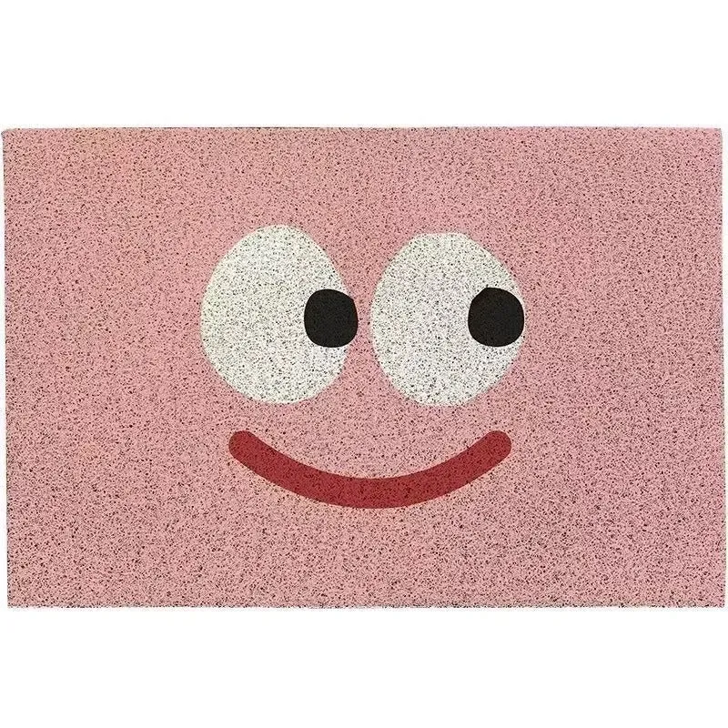 CheekyMat - Moderne dørmåtte med smiley design og skridsikker overflade