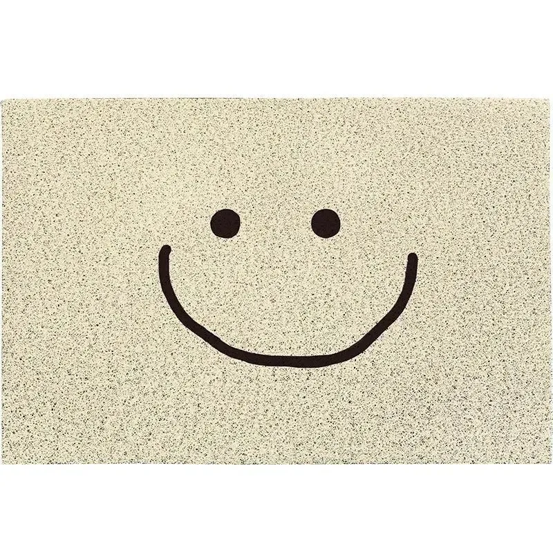 CheekyMat - Moderne dørmåtte med smiley design og skridsikker overflade