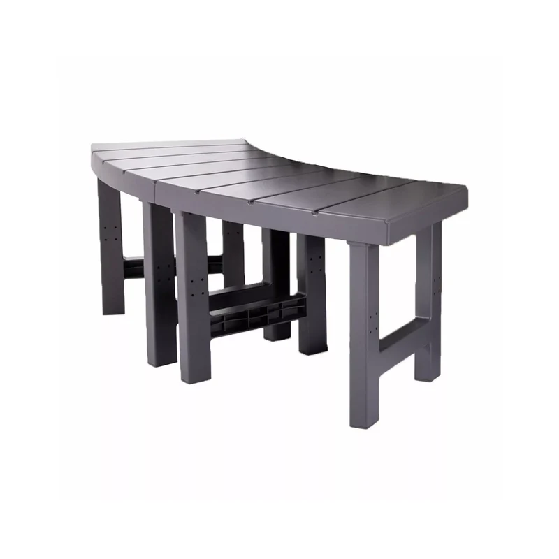 Intex Panchina per PureSpa Rotonda 4 posti 2 pezzi medi Marrone