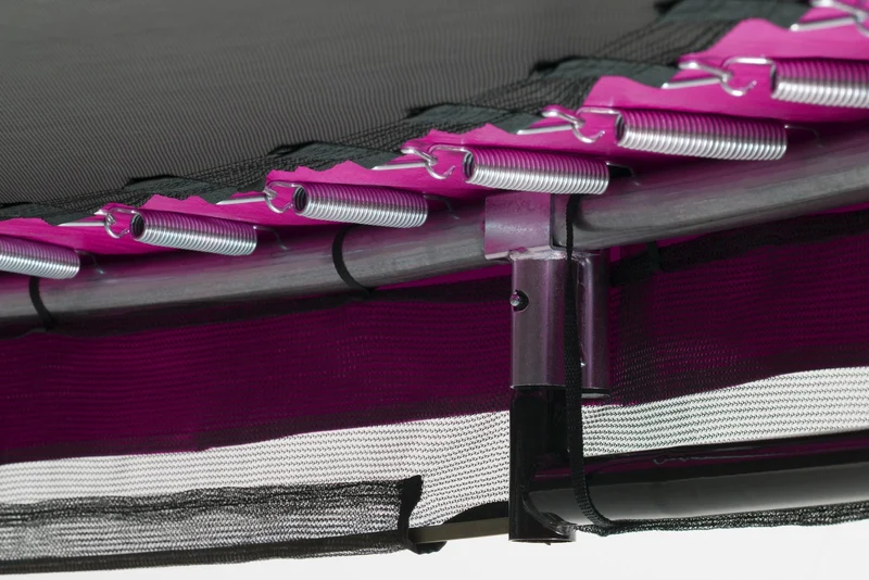 Salta Comfort Edition Ground Trampoline met Veiligheidsnet - 251 cm - Roze