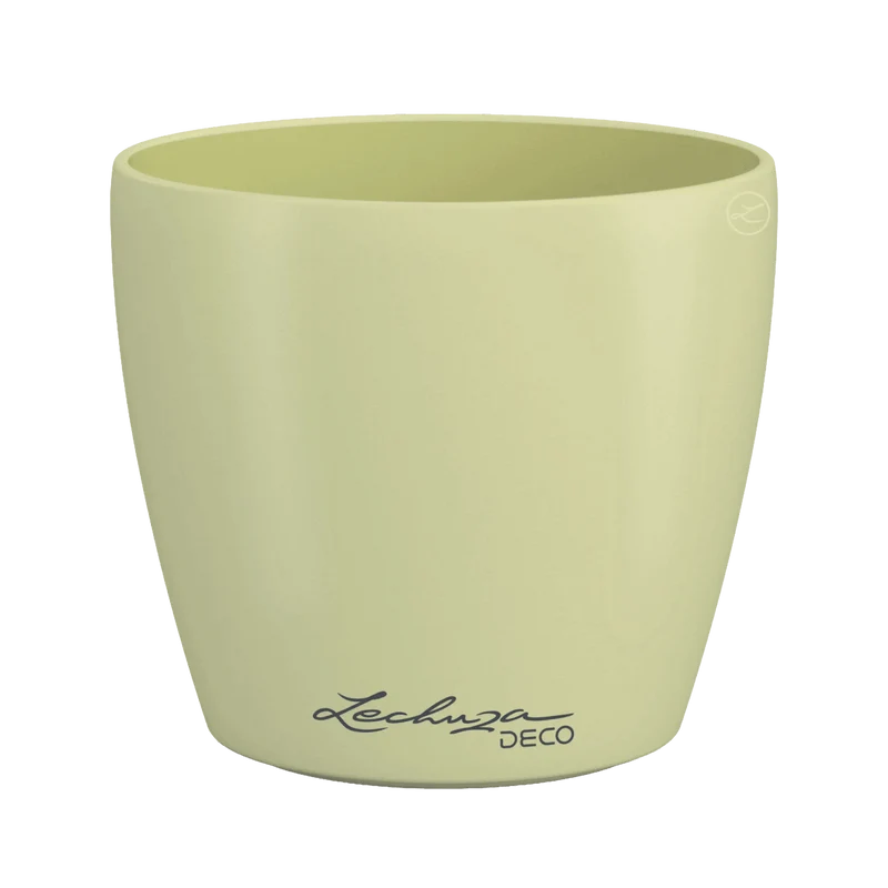 Vaso Classico "Deco 28" D28 H26CM Verde Tiglio Opaco LECHUZA