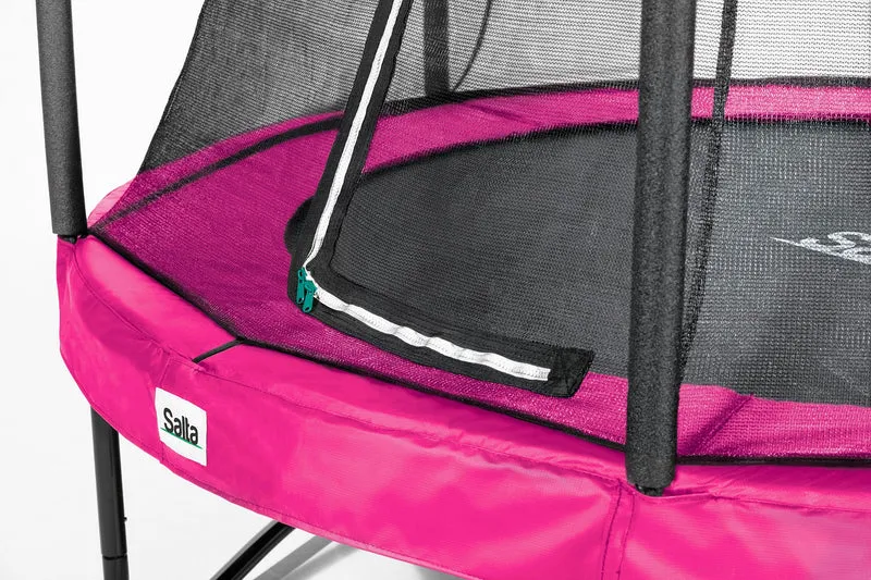 Salta Comfort Edition Trampoline met Veiligheidsnet - 153 cm - Roze