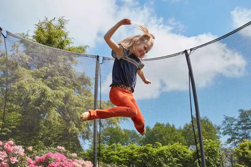 Salta Comfort Edition Ground Trampoline met Veiligheidsnet - 183 cm - Roze