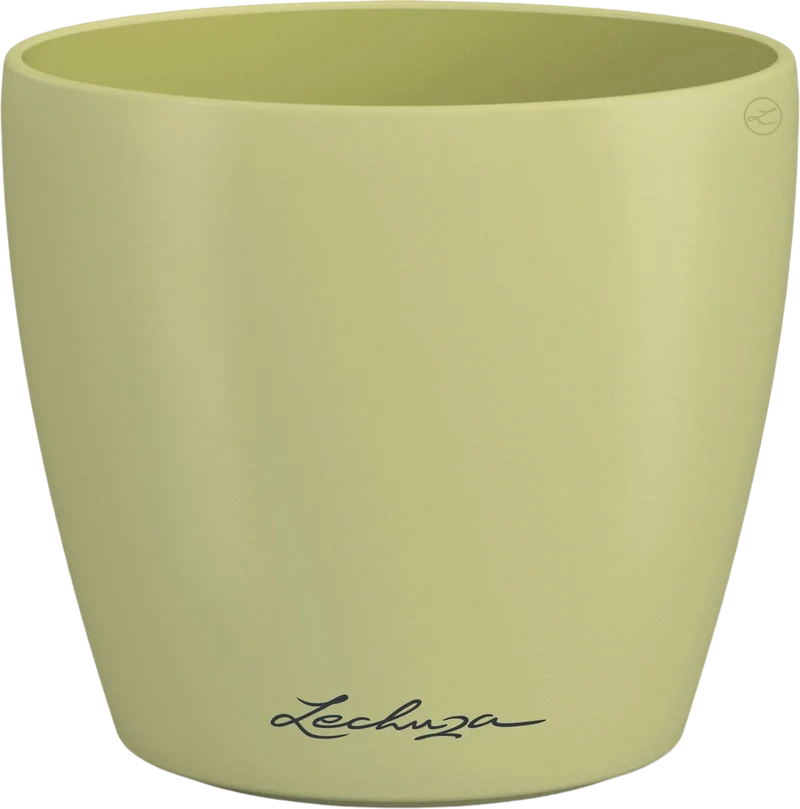 Vaso Classico "Deco 14" D15 H13.5CM Verde Tiglio Opaco LECHUZA