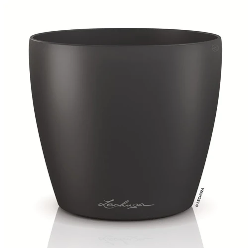 Vaso Classico "Deco 12" D13 H12CM Grigio Ardesia Opaco LECHUZA
