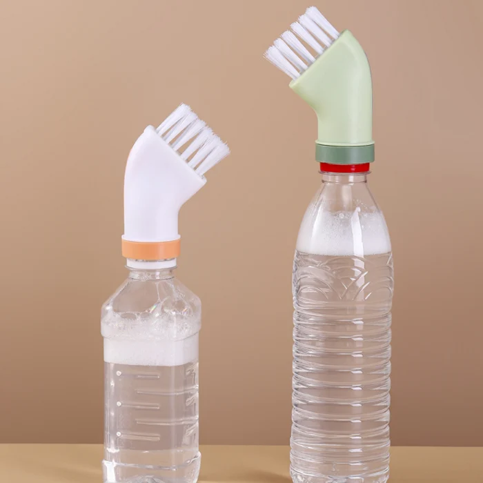 BottleBrush – Universal rengøringsbørstehoved med standardflasker