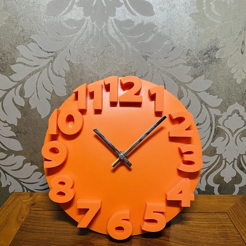 WillAura – Moderne 3D vægur med minimalistisk design og 3D taleffekt