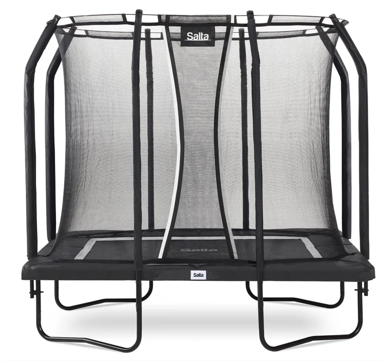 Salta Premium Edition Trampoline met Veiligheidsnet - Zwart - 214 x 153 cm