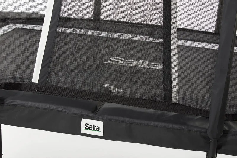Salta Premium Edition Trampoline met Veiligheidsnet - Zwart - 214 x 153 cm