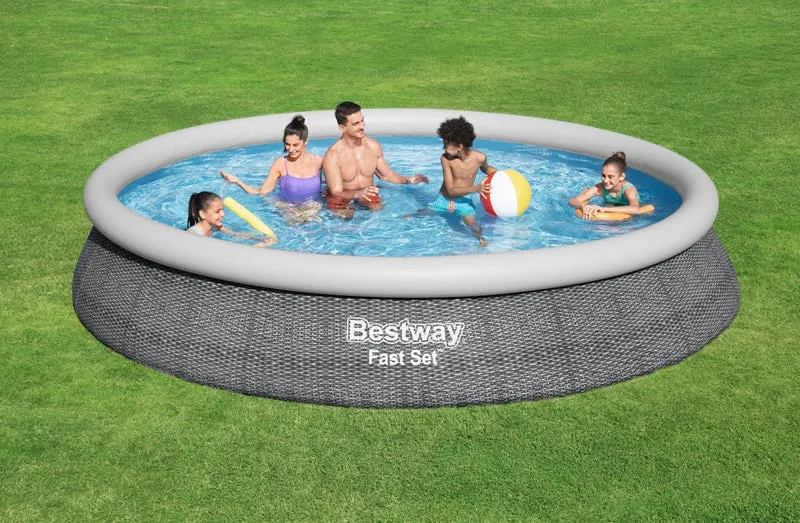 Bestway opzetzwembad Fast Set rond Ø457x84cm