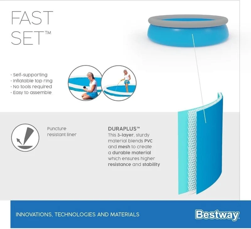 Bestway Fast Set Ø457cm x 122cm