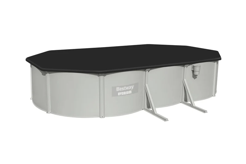 Bestway Hydrium stalen zwembad ovaal 610 cm x 360 cm x 120 cm