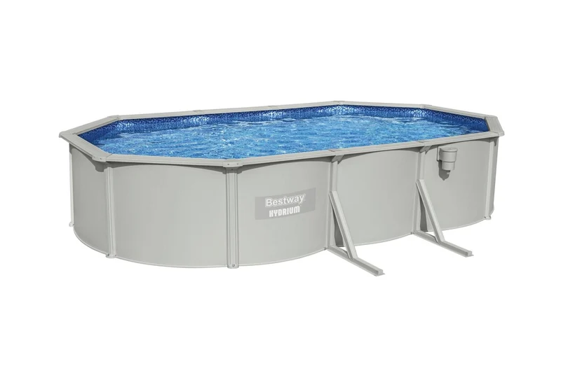 Bestway Hydrium stalen zwembad ovaal 610 cm x 360 cm x 120 cm