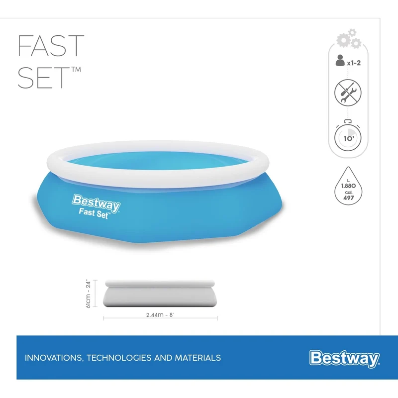 Bestway Fast Set Ø244cm x 61cm