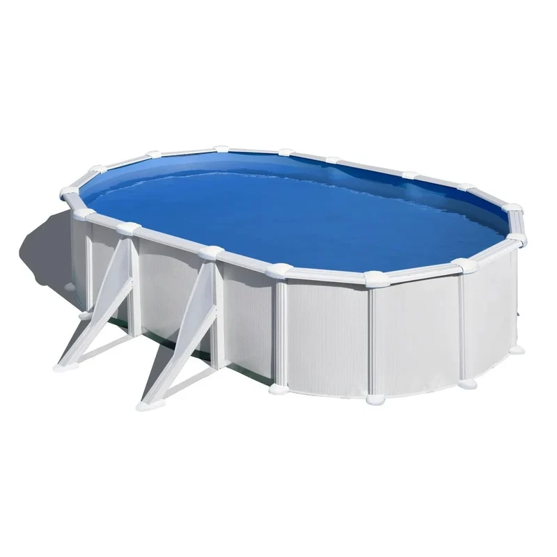 Gré Atlantis ovaal zwembad 527 cm x 500 cm x 132 cm
