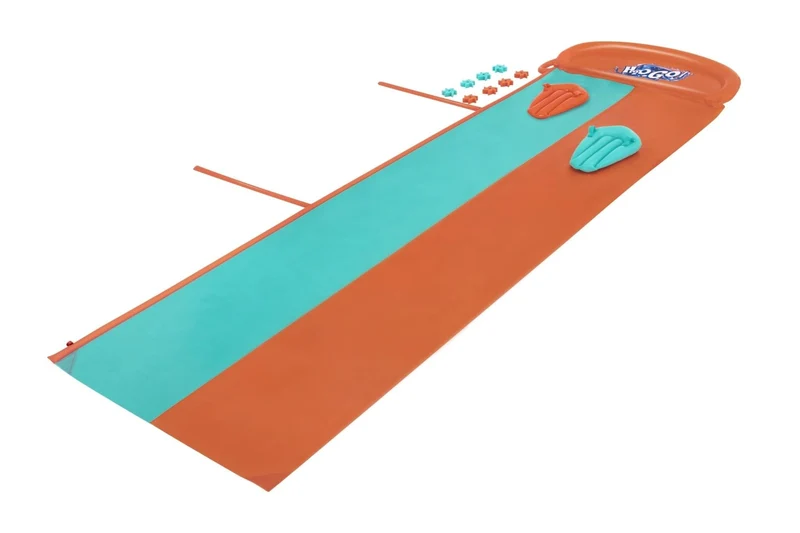 Waterglijbaan Buikschuifbaan met Waterpistool 488cm