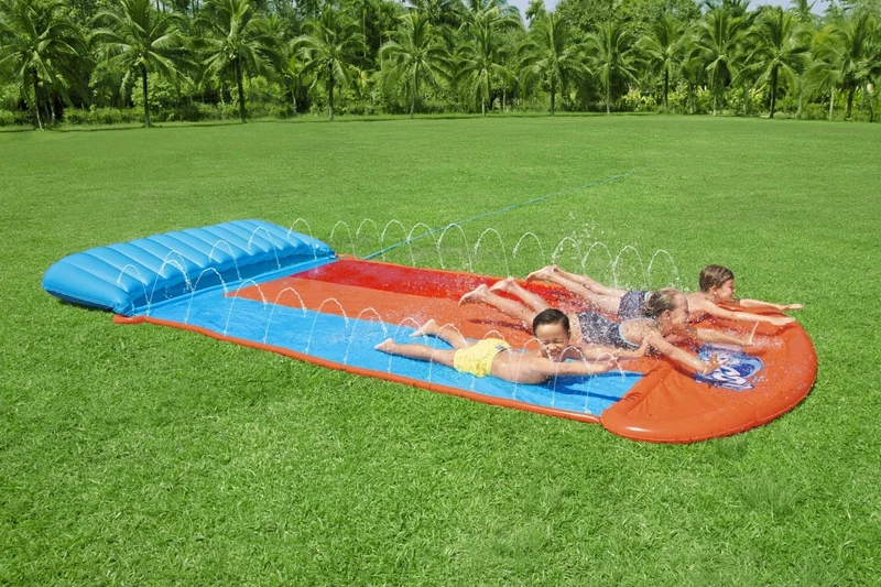 Bestway H2OGO! Waterglijbaan Tsunami Splash Ramp (3 personen)
