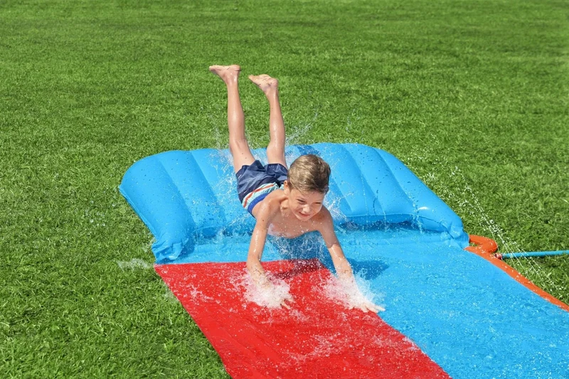 Bestway H2OGO! Waterglijbaan Tsunami Splash Ramp (2 personen)