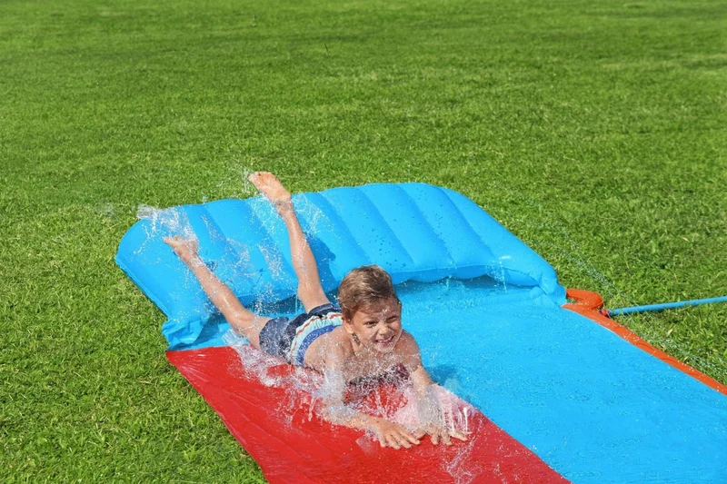 Bestway H2OGO! Waterglijbaan Tsunami Splash Ramp (2 personen)
