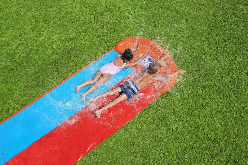Bestway H2OGO! Waterglijbaan Tsunami Splash Ramp (2 personen)