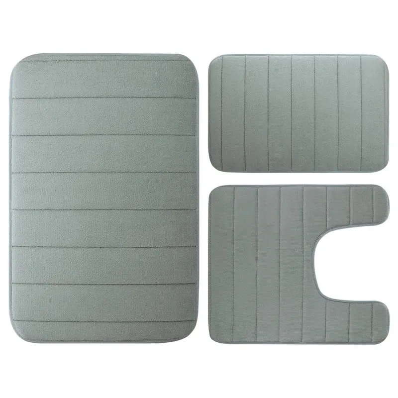 CozyStep - Luksuriøs memory foam-måtte med skridsikker bagside for sikker komfort