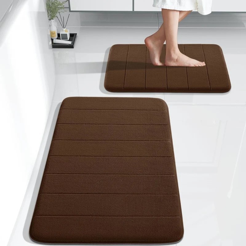 CozyStep - Luksuriøs memory foam-måtte med skridsikker bagside for sikker komfort