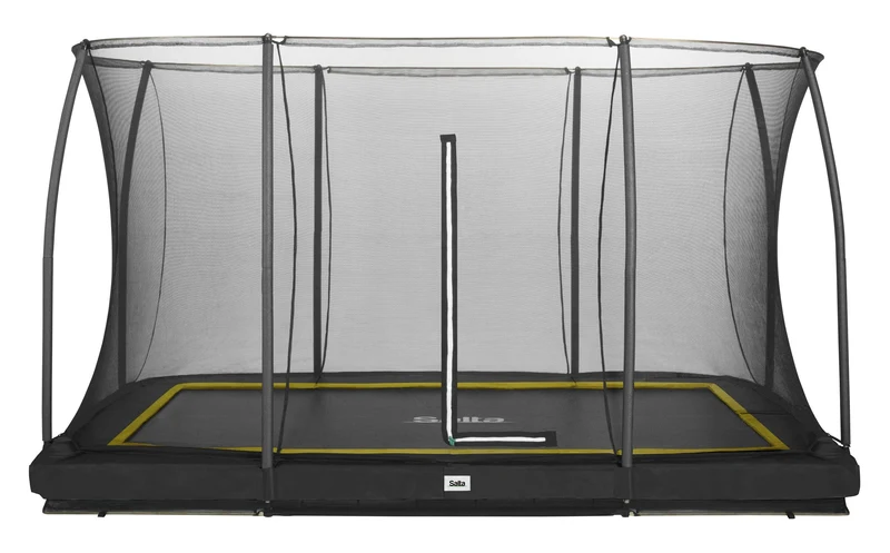 Salta Comfort Edition Ground Trampoline met Veiligheidsnet - 366 x 244 cm - Zwart