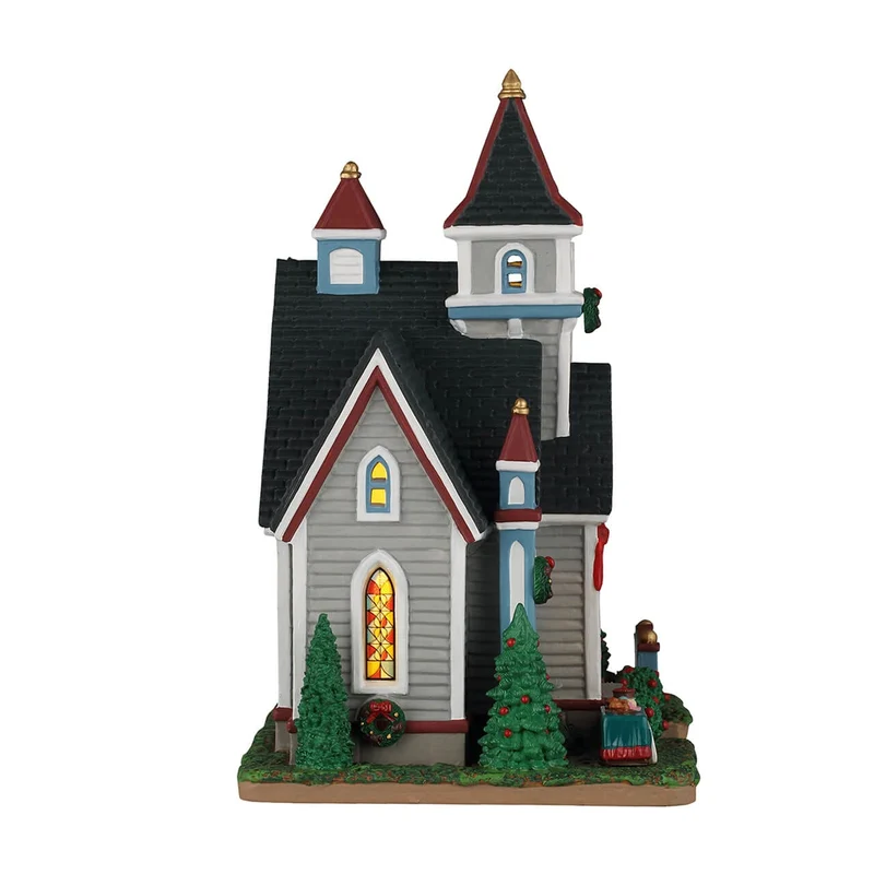 Spruce Valley Church - LEMAX COD. 65553 adattatore (4.5 V) incluso