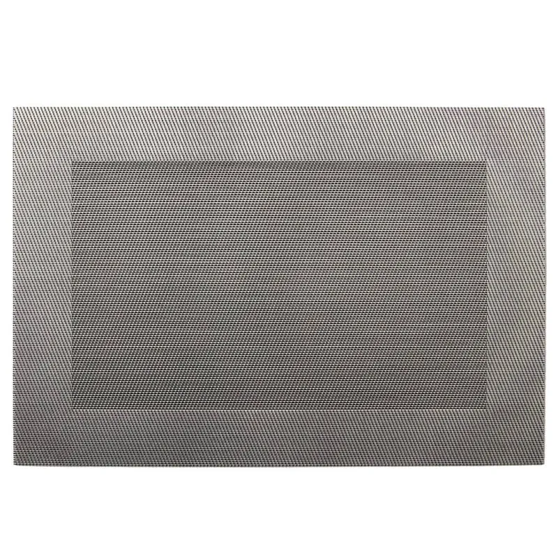 Tovaglietta Americana Bordo Largo 45x30cm Grigio LIVELLARA