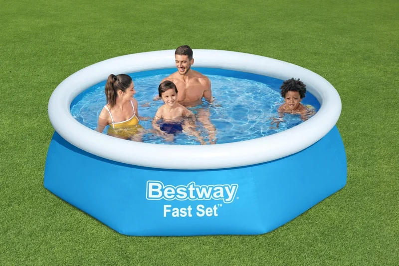 Bestway Fast Set zwembad Ø244cm x 61cm + filterpomp