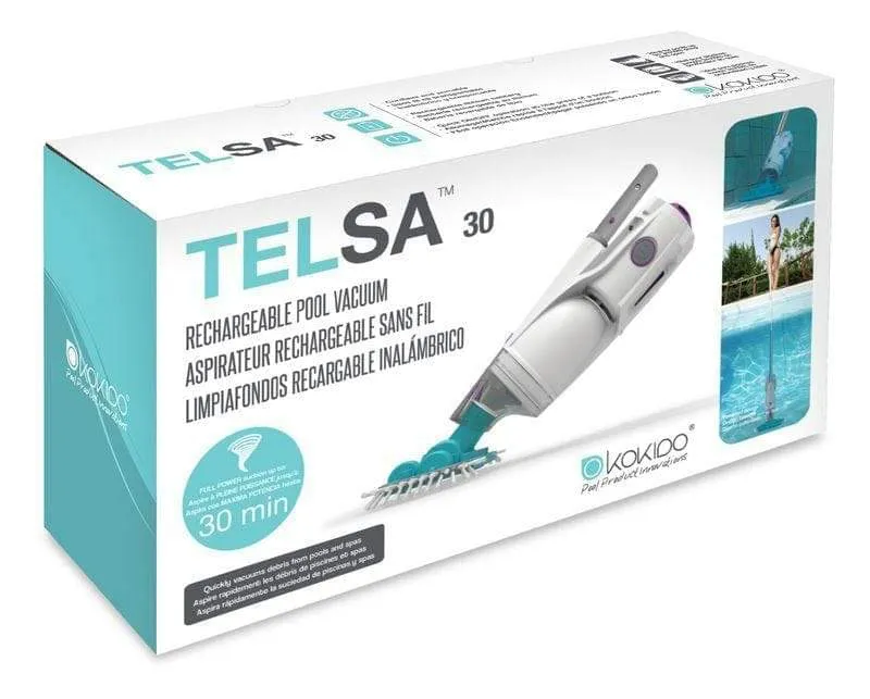 Kokido Telsa 30 herlaadbare zwembadstofzuiger