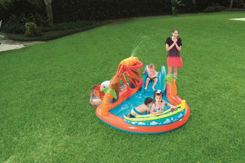 Bestway Speelzwembad Tropisch Eiland 265cm x 265cm x 104cm