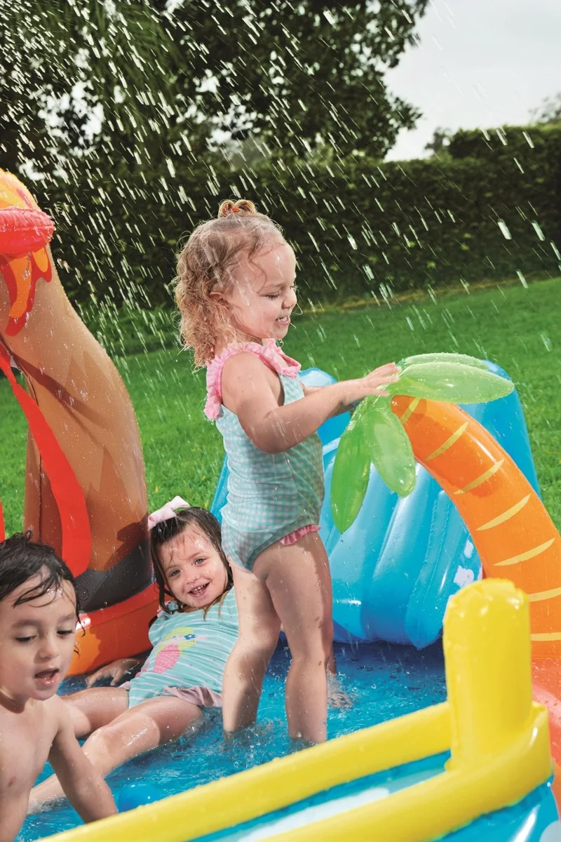 Bestway Speelzwembad Tropisch Eiland 265cm x 265cm x 104cm