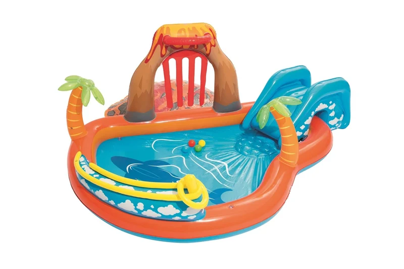 Bestway Speelzwembad Tropisch Eiland 265cm x 265cm x 104cm