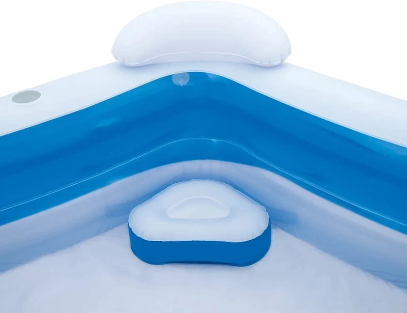 Bestway vijfhoekig familiezwembad 213cm x 207cm x 69cm