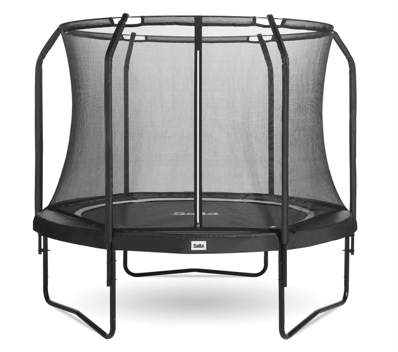 Salta Premium Edition Trampoline met Veiligheidsnet - Zwart - 213 cm