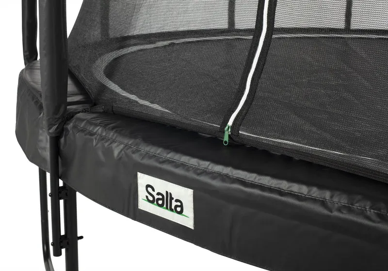 Salta Premium Edition Trampoline met Veiligheidsnet - Zwart - 213 cm