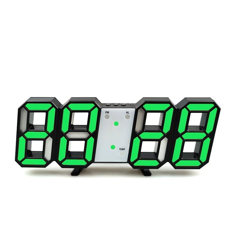 TimeGlow - USB LED digitalur med smart display