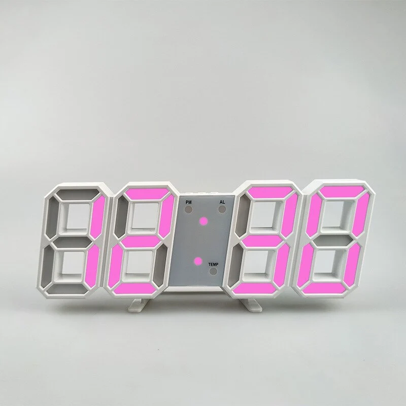 TimeGlow - USB LED digitalur med smart display