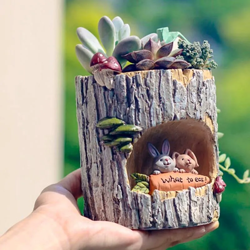 PlantJoy – Modern Playful Mini Flowerpot with Creative Design