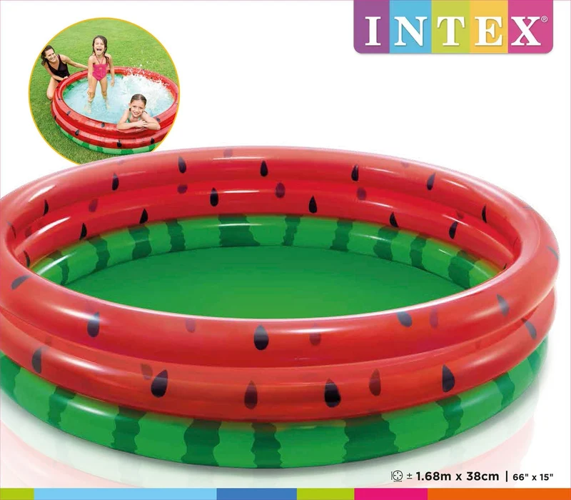 Intex Watermeloen kinderzwembad Ø168cm x 38cm