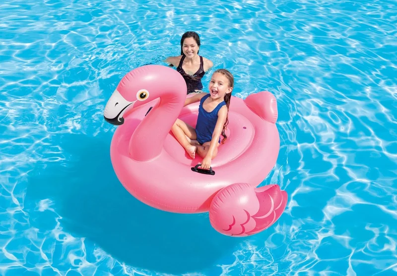 Intex Ride-On opblaasbare flamingo (178 cm)