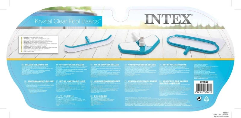 Intex Deluxe Cleaning Kit schoonmaakset