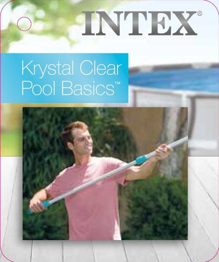 Intex telescopische steel deluxe tot 279 cm