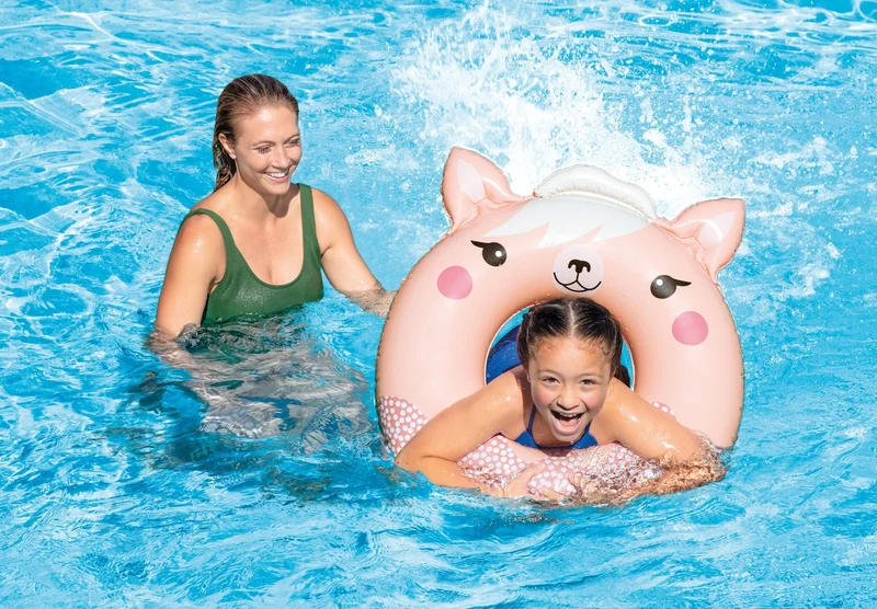 Intex Zwemring Cute Luiaard Ø76cm