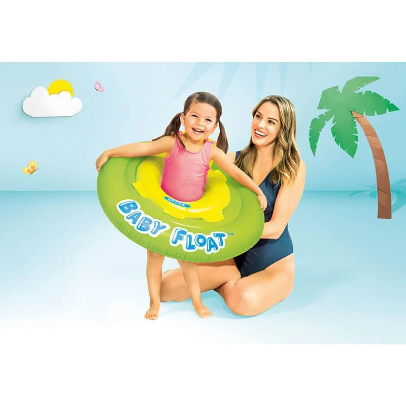Intex Baby Float 76 cm Drijfband Leeftijd 1-2 jaar - Groen