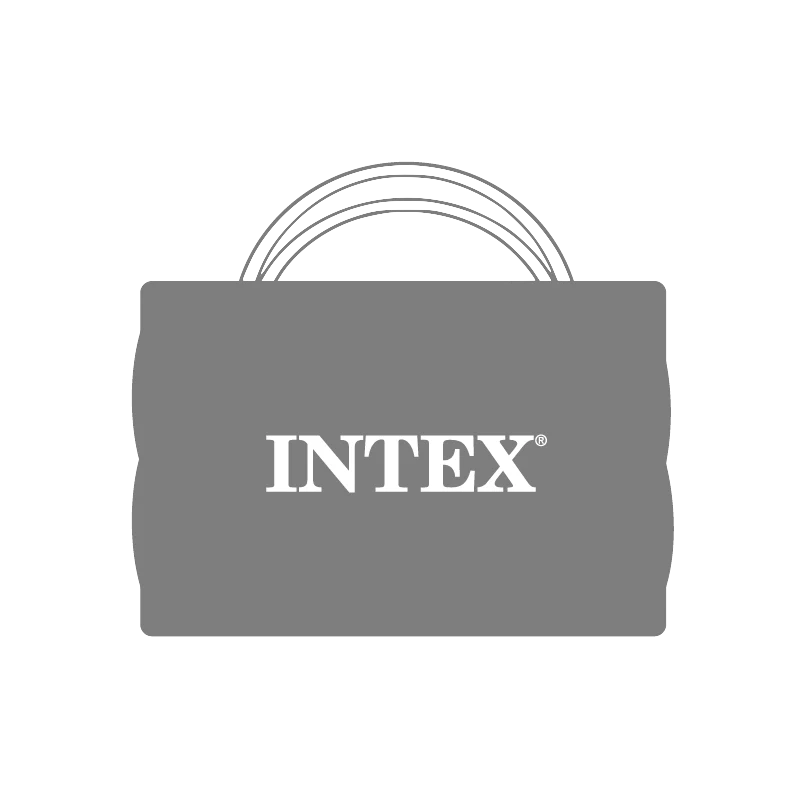 Materasso Gonfiabile Dura-Beam Comfort-Plush Elevated 99x191x46cm Grigio Chiaro Intex